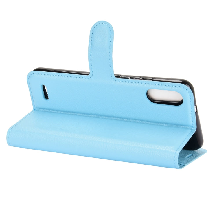 For LG K22 Litchi Texture Horizontal Flip Protective Case with Holder & Card Slots & Wallet