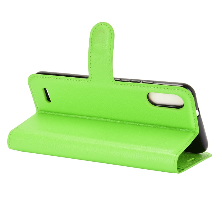 For LG K22 Litchi Texture Horizontal Flip Protective Case with Holder & Card Slots & Wallet