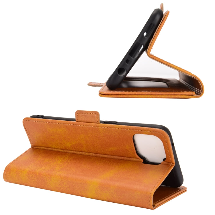 For OPPO F17 Pro Dual-side Magnetic Buckle Horizontal Flip Leather Case with Holder & Card Slots & Wallet