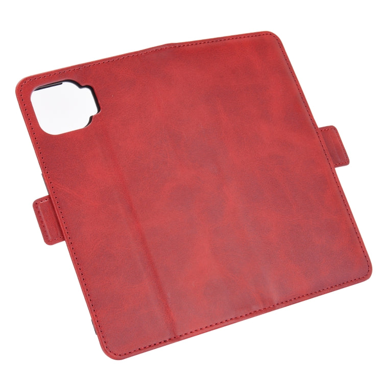 For OPPO F17 Pro Dual-side Magnetic Buckle Horizontal Flip Leather Case with Holder & Card Slots & Wallet