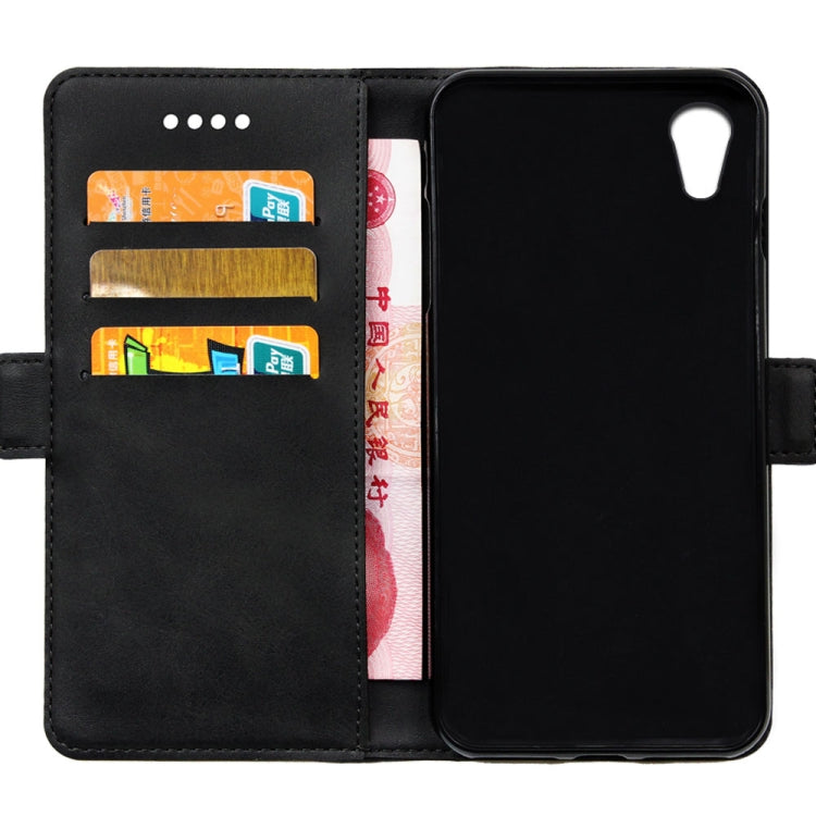 Calf Texture Horizontal Flip Leather Case for Alcatel 1 (2019), with Holder & Card Slots & Wallet