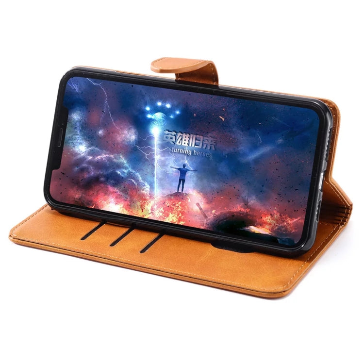 Calf Texture Horizontal Flip Leather Case for Alcatel 1 (2019), with Holder & Card Slots & Wallet