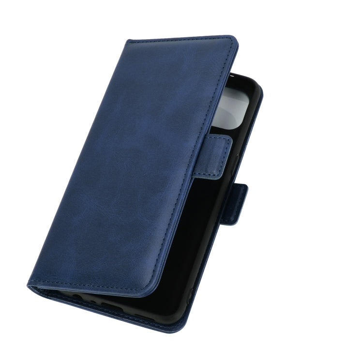 For OPPO F17 Dual-side Magnetic Buckle Horizontal Flip Leather Case with Holder & Card Slots & Wallet