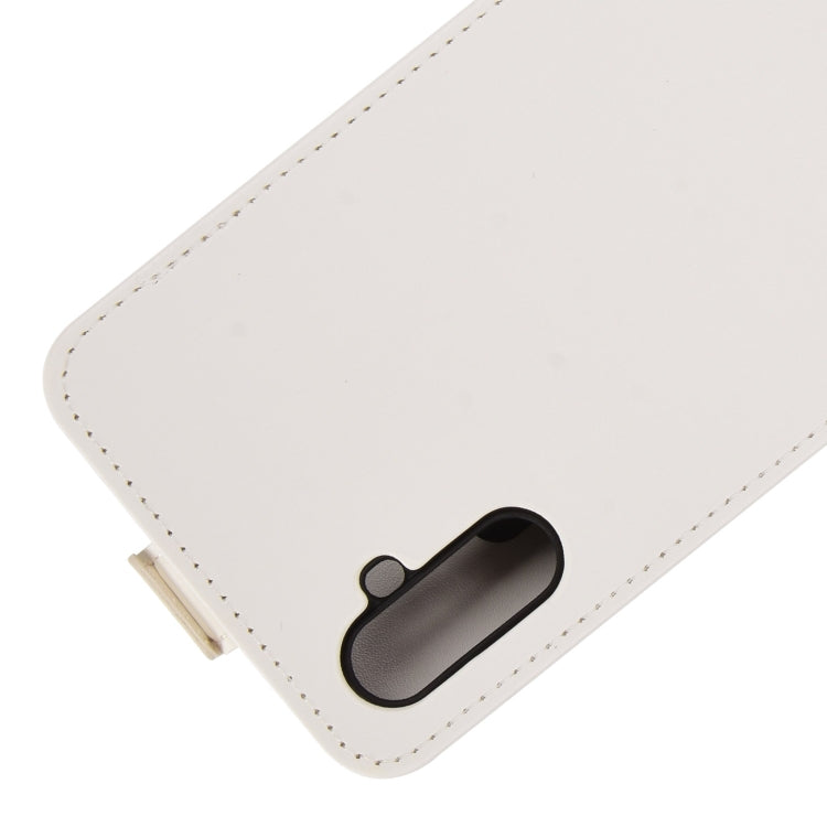 For OPPO Realme C3 without Fingerprint R64 Texture Single Vertical Flip Leather Protective Case with Card Slots & Photo Frame