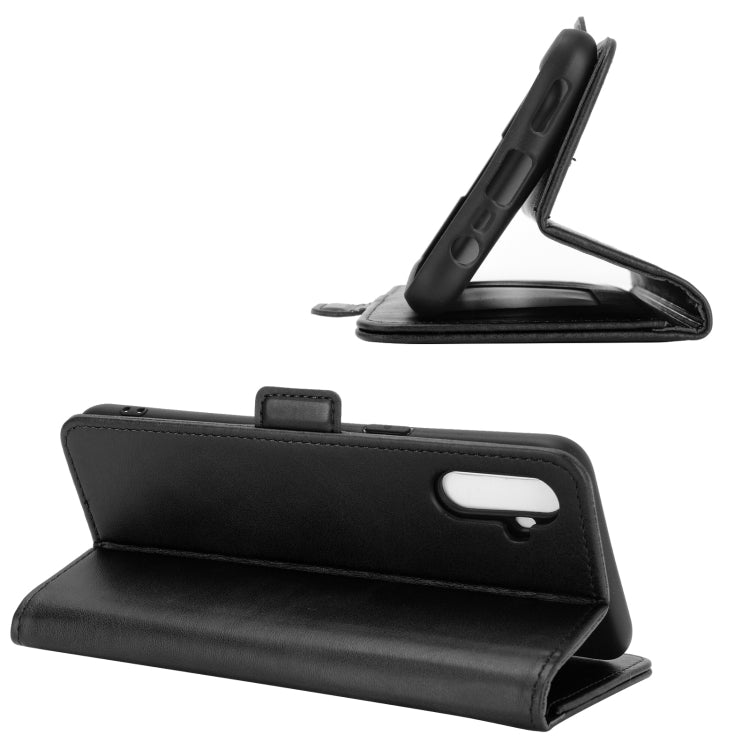 For OPPO Realme C3 without Fingerprint Dual-side Magnetic Buckle Horizontal Flip Leather Case with Holder & Card Slots & Wallet