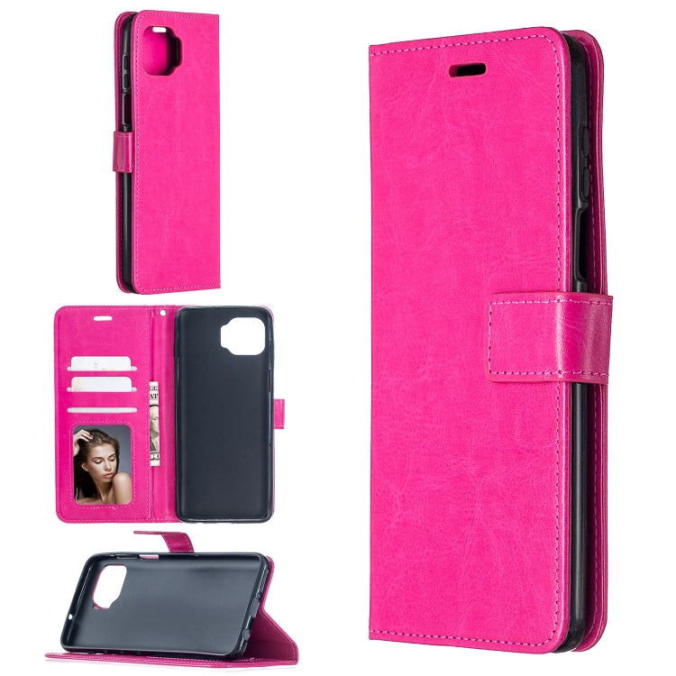 For Motorola Moto G 5G Plus Crazy Horse Texture Horizontal Flip Leather Case with Holder & Card Slots & Wallet & Photo Frame