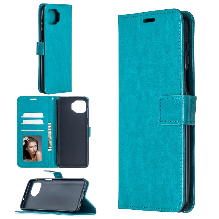 For Motorola Moto G 5G Plus Crazy Horse Texture Horizontal Flip Leather Case with Holder & Card Slots & Wallet & Photo Frame