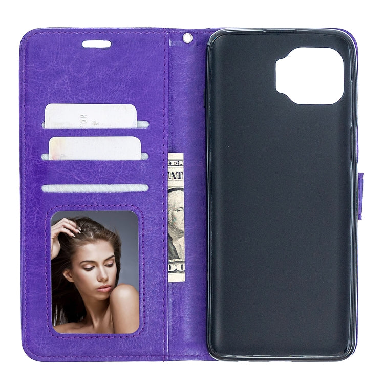 For Motorola Moto G 5G Plus Crazy Horse Texture Horizontal Flip Leather Case with Holder & Card Slots & Wallet & Photo Frame