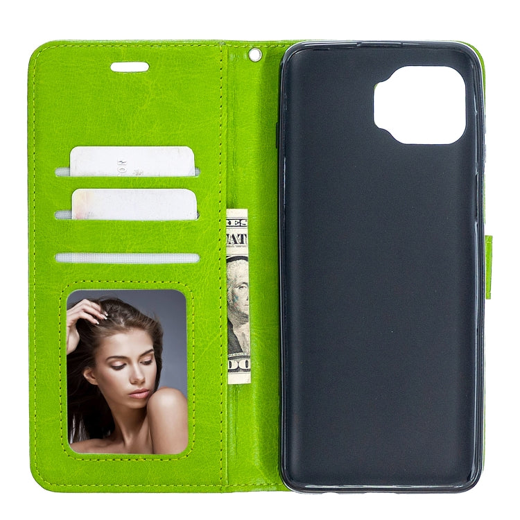 For Motorola Moto G 5G Plus Crazy Horse Texture Horizontal Flip Leather Case with Holder & Card Slots & Wallet & Photo Frame