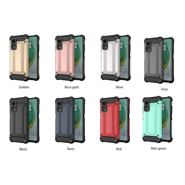 For Xiaomi Mi 10T Pro Magic Armor TPU + PC Combination Case (Grey)