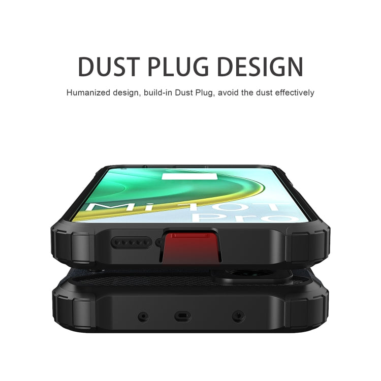 For Xiaomi Mi 10T Pro Magic Armor TPU + PC Combination Case (Grey)