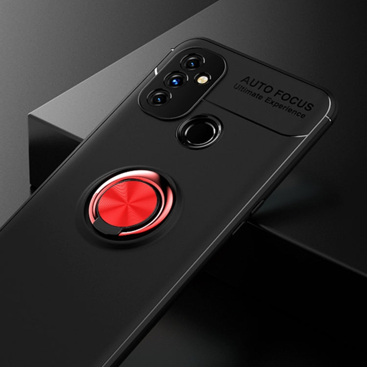 For OnePlus N100 Metal Ring Holder 360 Degree Rotating TPU Case