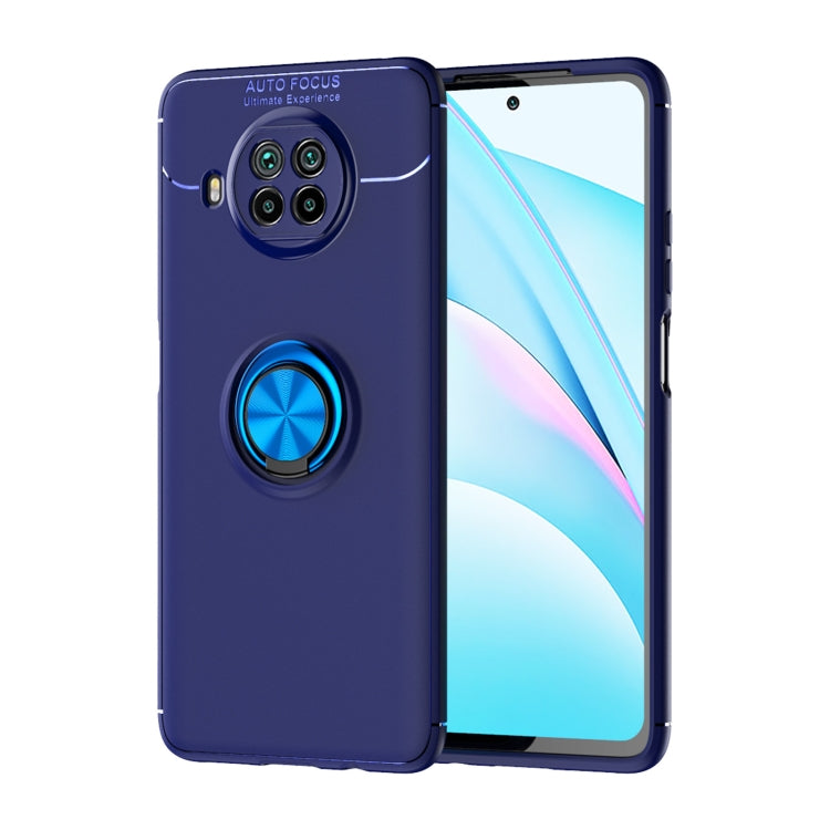 For Xiaomi Mi 10T Lite Metal Ring Holder 360 Degree Rotating TPU Case