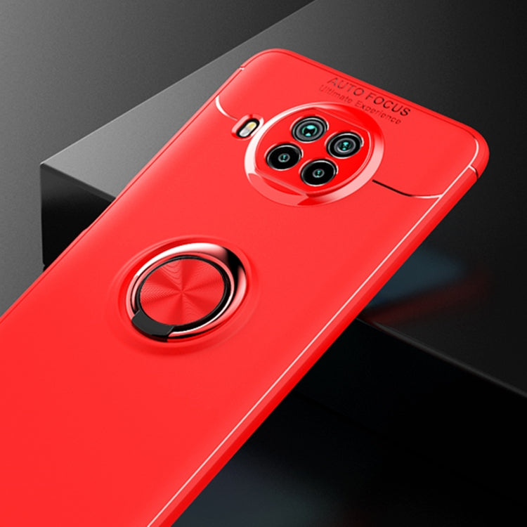 For Xiaomi Mi 10T Lite Metal Ring Holder 360 Degree Rotating TPU Case