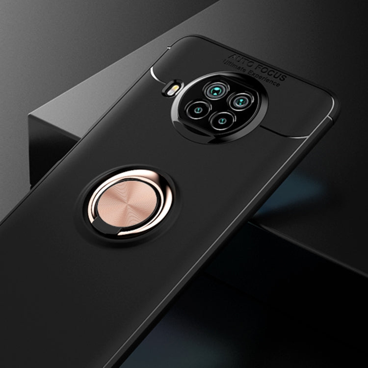 For Xiaomi Mi 10T Lite Metal Ring Holder 360 Degree Rotating TPU Case