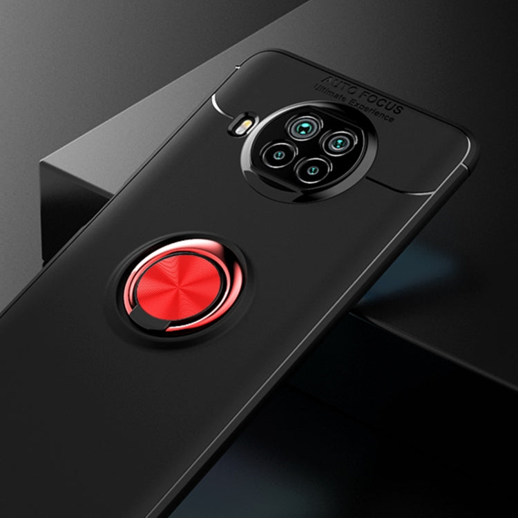 For Xiaomi Mi 10T Lite Metal Ring Holder 360 Degree Rotating TPU Case