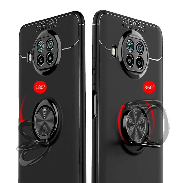 For Xiaomi Mi 10T Lite Metal Ring Holder 360 Degree Rotating TPU Case