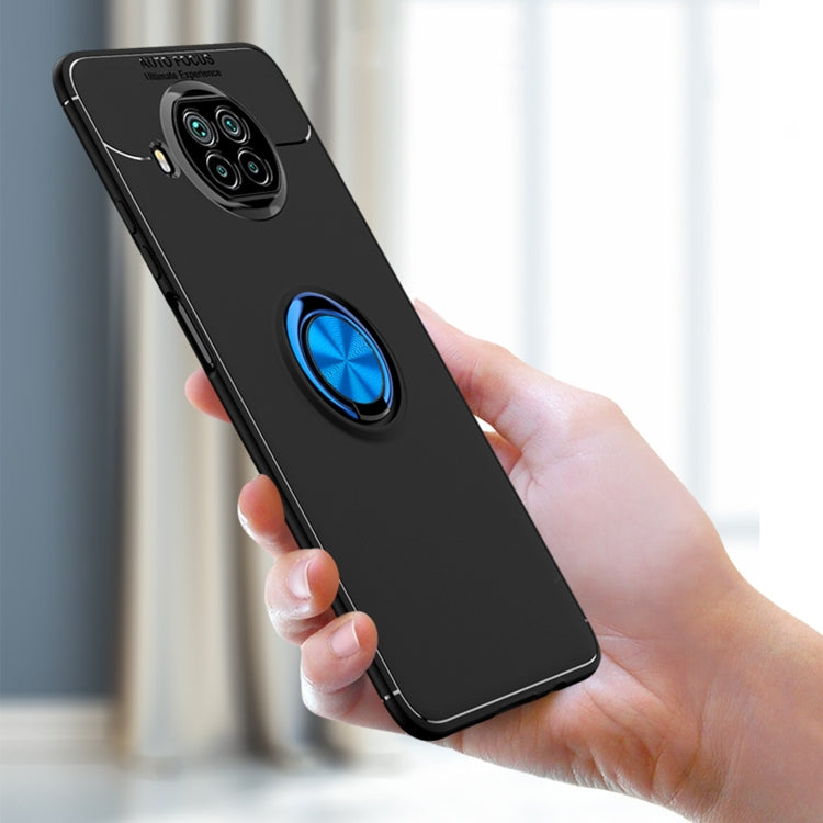 For Xiaomi Mi 10T Lite Metal Ring Holder 360 Degree Rotating TPU Case