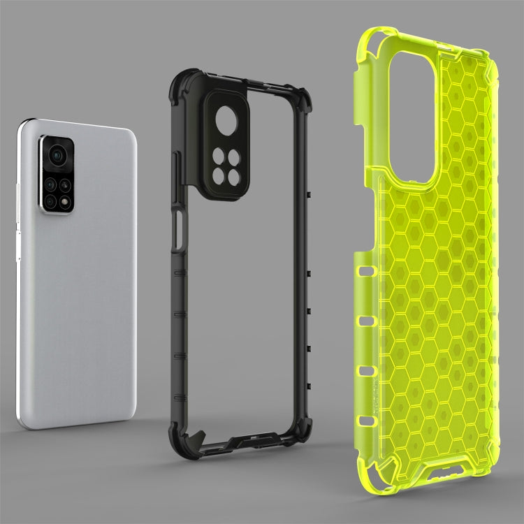 For Xiaomi Mi 10T/Mi 10T Pro/Redmi K30S Shockproof Honeycomb PC + TPU Case