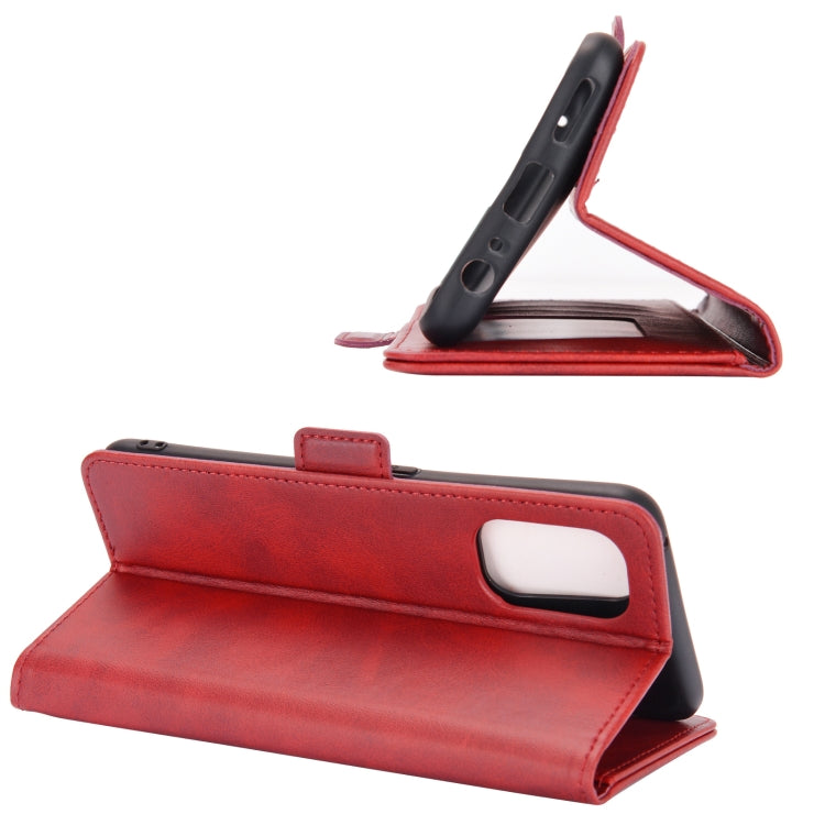 For OPPO Realme 7 Pro Dual-side Magnetic Buckle Horizontal Flip Leather Case with Holder & Card Slots & Wallet