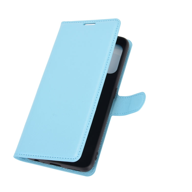 For OPPO Realme 7 Pro Litchi Texture Horizontal Flip Protective Case with Holder & Card Slots & Wallet