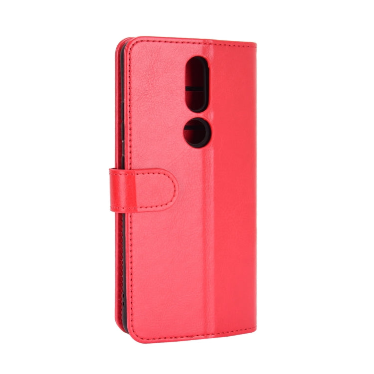 For Nokia 2.4 R64 Texture Single Horizontal Flip Protective Case with Holder & Card Slots & Wallet& Photo Frame