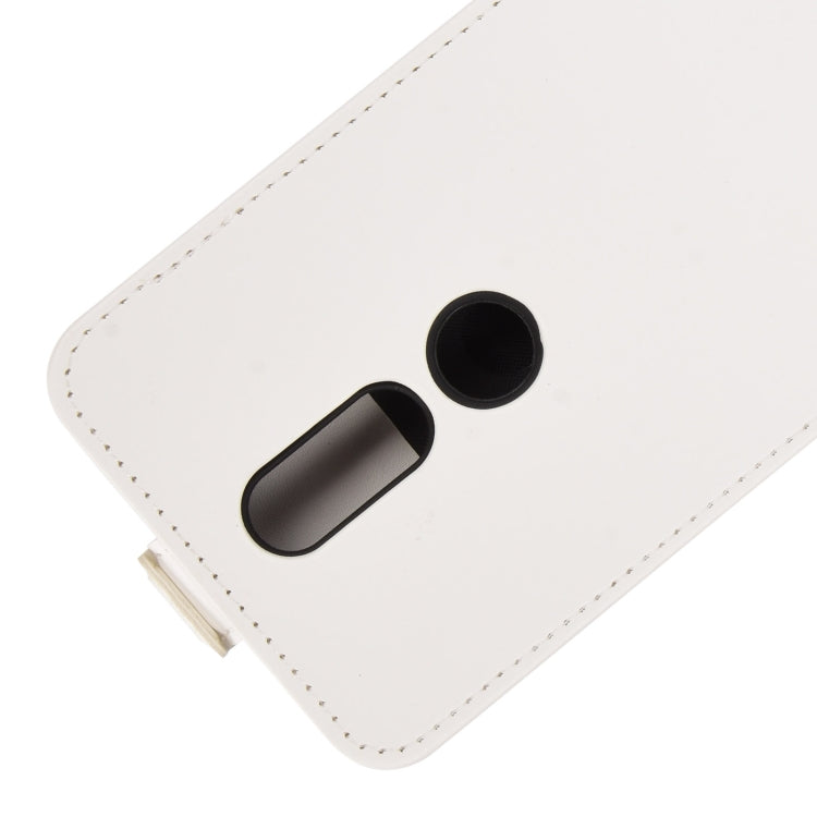 For Nokia 2.4 R64 Texture Single Vertical Flip Leather Protective Case with Card Slots & Photo Frame