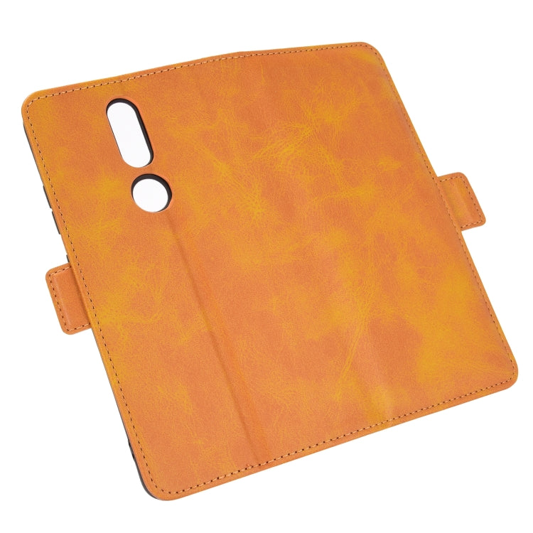 For Nokia 2.4 Dual-side Magnetic Buckle Horizontal Flip Leather Case with Holder & Card Slots & Wallet