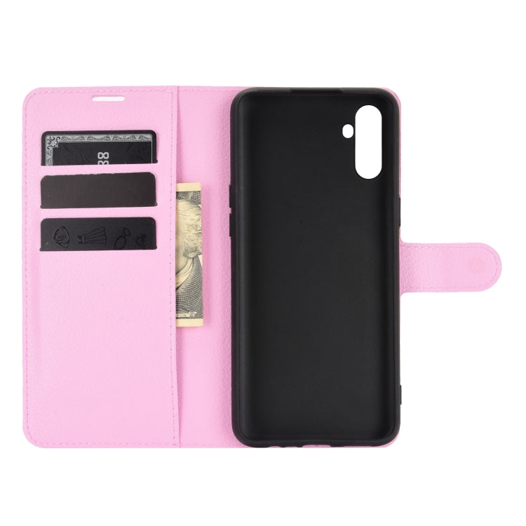 For OPPO Realme C3 Fingerprint-free version Litchi Texture Horizontal Flip Protective Case with Holder & Card Slots & Wallet