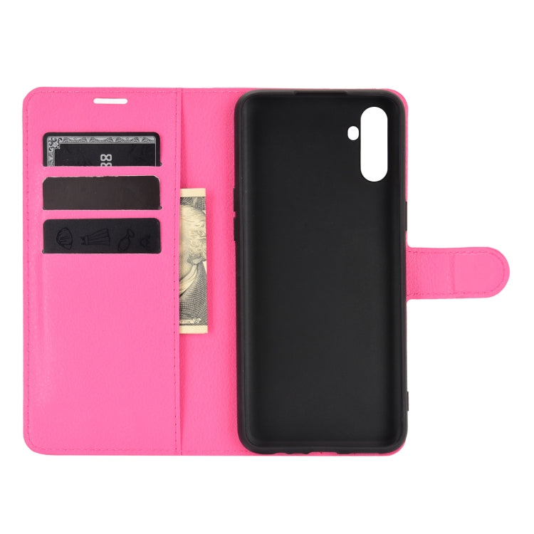 For OPPO Realme C3 Fingerprint-free version Litchi Texture Horizontal Flip Protective Case with Holder & Card Slots & Wallet