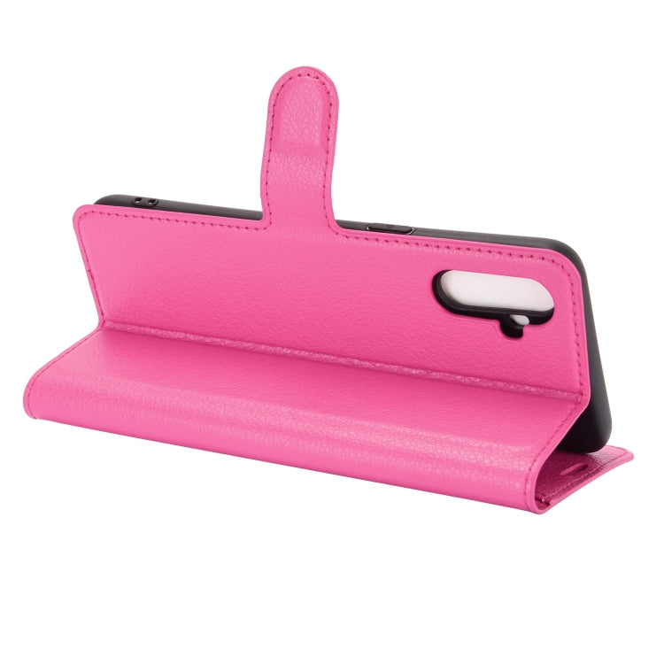 For OPPO Realme C3 Fingerprint-free version Litchi Texture Horizontal Flip Protective Case with Holder & Card Slots & Wallet