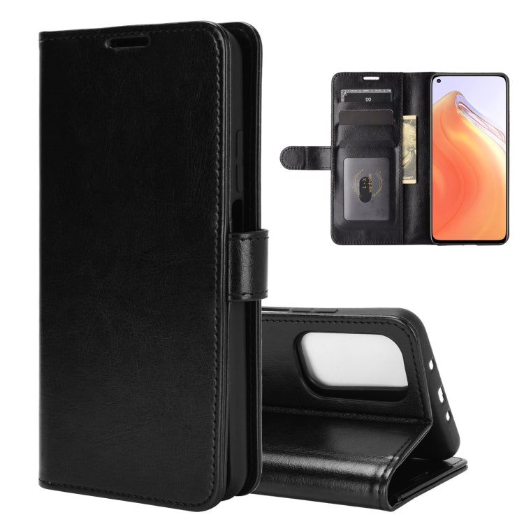 For Xiaomi Mi 10T / 10T Pro R64 Texture Single Horizontal Flip Protective Case with Holder & Card Slots & Wallet& Photo Frame