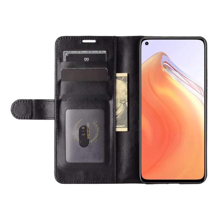 For Xiaomi Mi 10T / 10T Pro R64 Texture Single Horizontal Flip Protective Case with Holder & Card Slots & Wallet& Photo Frame