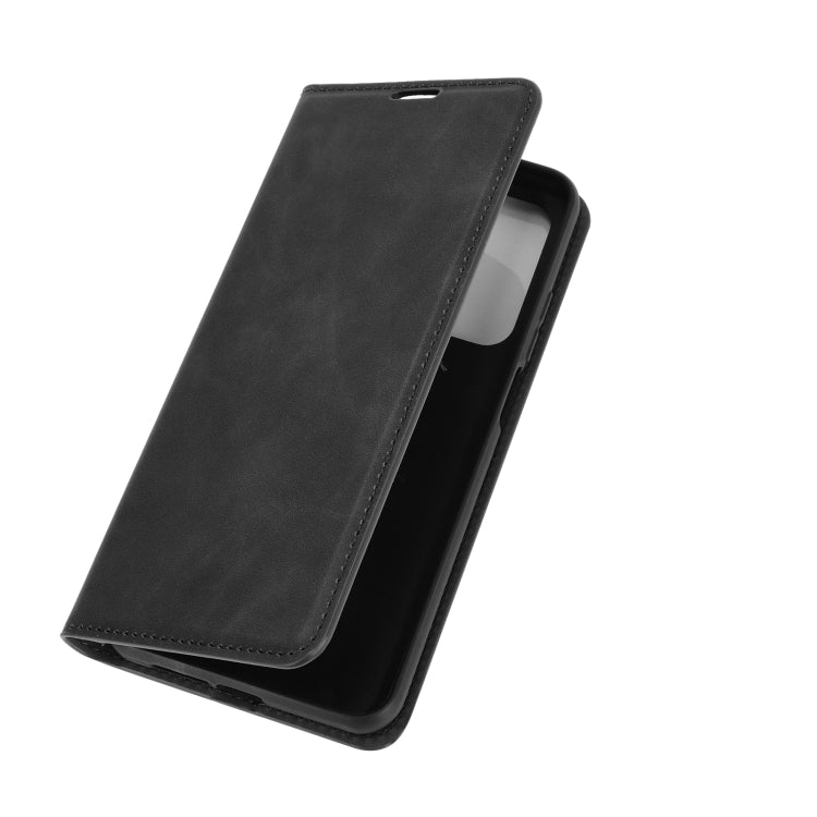 For Xiaomi Mi 10T / 10T Pro Retro-skin Business Magnetic Suction Leather Case with Holder & Card Slots & Wallet