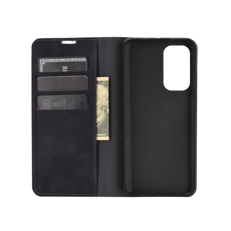 For Xiaomi Mi 10T / 10T Pro Retro-skin Business Magnetic Suction Leather Case with Holder & Card Slots & Wallet