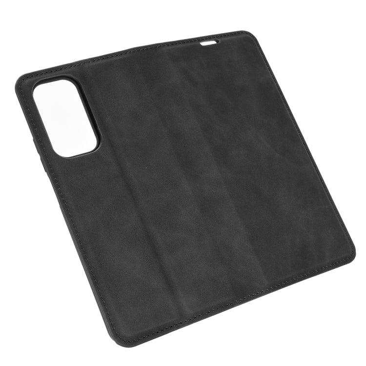 For Xiaomi Mi 10T / 10T Pro Retro-skin Business Magnetic Suction Leather Case with Holder & Card Slots & Wallet