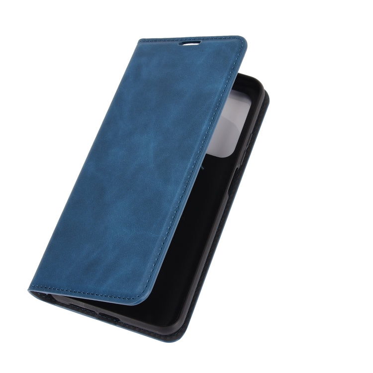 For Xiaomi Mi 10T / 10T Pro Retro-skin Business Magnetic Suction Leather Case with Holder & Card Slots & Wallet