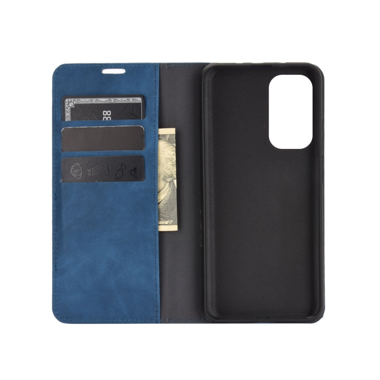 For Xiaomi Mi 10T / 10T Pro Retro-skin Business Magnetic Suction Leather Case with Holder & Card Slots & Wallet