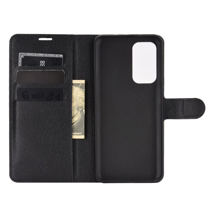 For Xiaomi Mi 10T / 10T Pro Litchi Texture Horizontal Flip Protective Case with Holder & Card Slots & Wallet