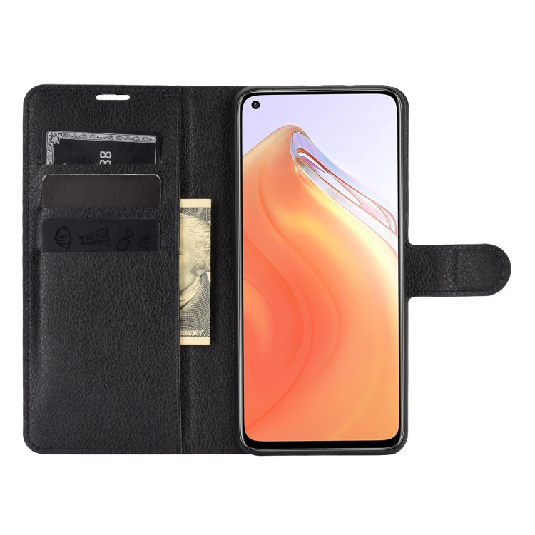 For Xiaomi Mi 10T / 10T Pro Litchi Texture Horizontal Flip Protective Case with Holder & Card Slots & Wallet