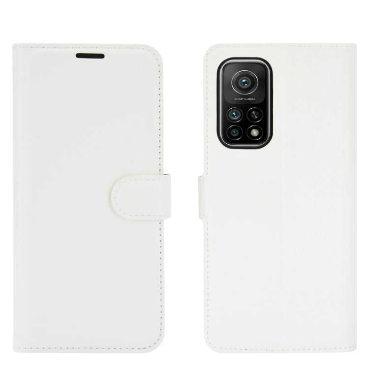 For Xiaomi Mi 10T / 10T Pro Litchi Texture Horizontal Flip Protective Case with Holder & Card Slots & Wallet