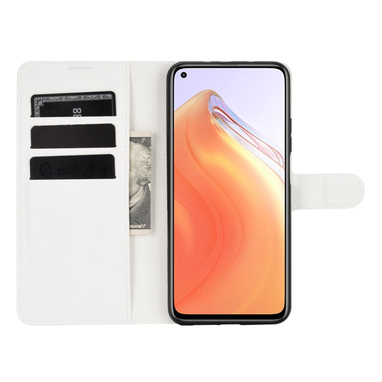 For Xiaomi Mi 10T / 10T Pro Litchi Texture Horizontal Flip Protective Case with Holder & Card Slots & Wallet