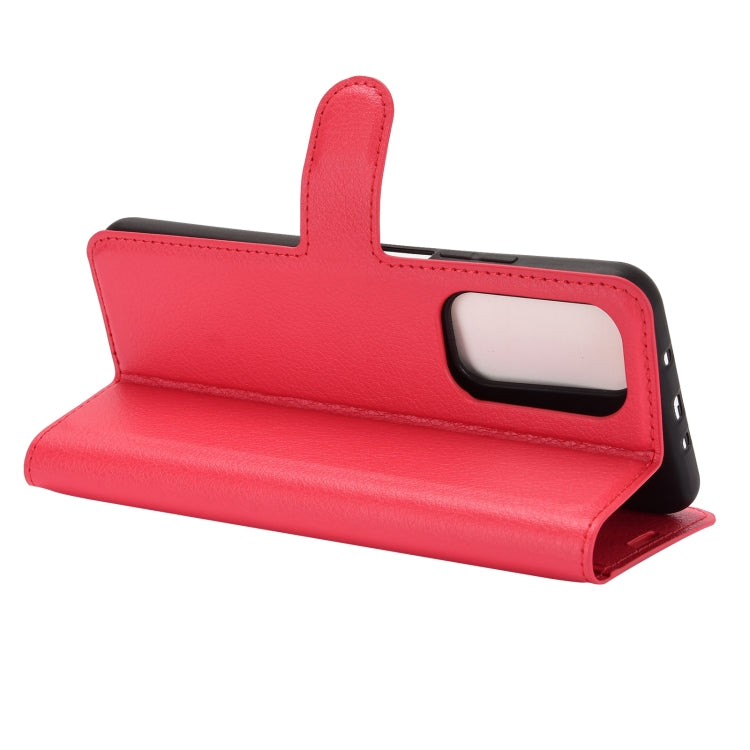 For Xiaomi Mi 10T / 10T Pro Litchi Texture Horizontal Flip Protective Case with Holder & Card Slots & Wallet