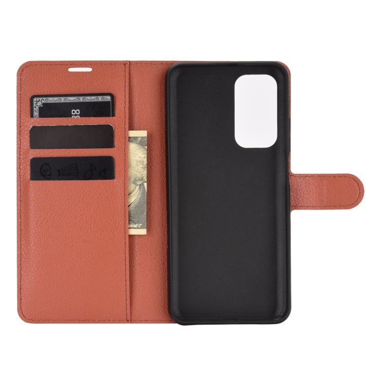 For Xiaomi Mi 10T / 10T Pro Litchi Texture Horizontal Flip Protective Case with Holder & Card Slots & Wallet