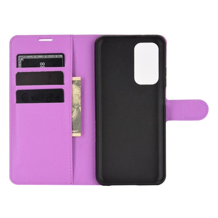 For Xiaomi Mi 10T / 10T Pro Litchi Texture Horizontal Flip Protective Case with Holder & Card Slots & Wallet