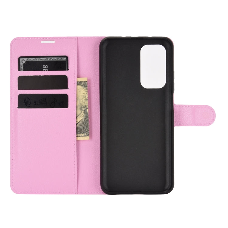 For Xiaomi Mi 10T / 10T Pro Litchi Texture Horizontal Flip Protective Case with Holder & Card Slots & Wallet
