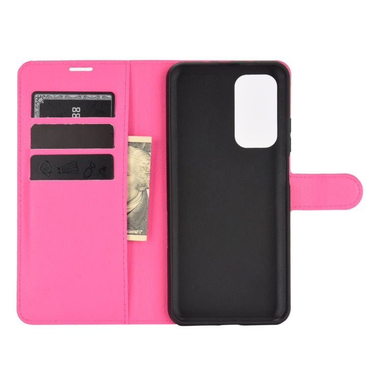 For Xiaomi Mi 10T / 10T Pro Litchi Texture Horizontal Flip Protective Case with Holder & Card Slots & Wallet