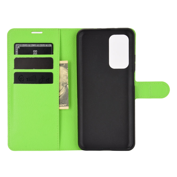 For Xiaomi Mi 10T / 10T Pro Litchi Texture Horizontal Flip Protective Case with Holder & Card Slots & Wallet