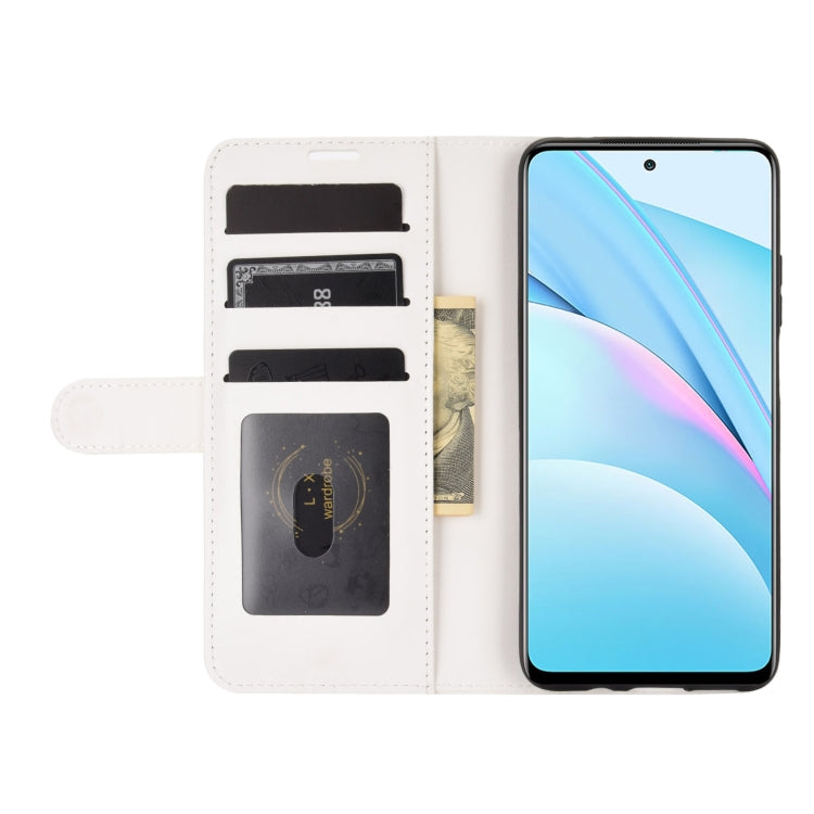 For Xiaomi Mi 10T Lite R64 Texture Single Horizontal Flip Protective Case with Holder & Card Slots & Wallet& Photo Frame
