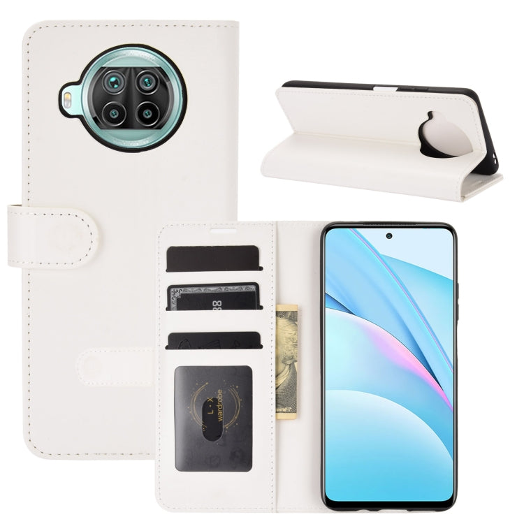 For Xiaomi Mi 10T Lite R64 Texture Single Horizontal Flip Protective Case with Holder & Card Slots & Wallet& Photo Frame